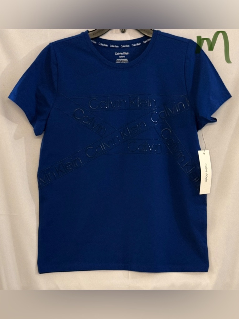 Calvin Klein Royal Blue Logo Tee